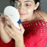 Kalpika Ganesh Instagram - #selfmakeup #natural #redsaree