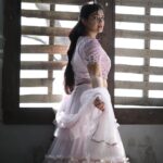 Kalpika Ganesh Instagram - CHALO💗 #fairytale #fairytalefeels #longhair #braidedhair #frills #noedit #nofilter