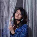 Kalpika Ganesh Instagram - You know what is the 1 staple haircare product for the whole family. It's @vilvah_ herbal shampoo. Why because? We all have coloured hair, we all use so many stylers everyday for hair so always prefer to use organic shampoo. So much in love with this brand and tell me what's your favourite product in @vilvah_ #vilvahstore #vilvah #herbalshampoo