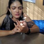 Kalpika Ganesh Instagram - And ya I do like staring at my nails and otherwise too🖤🤍