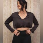 Kalpika Ganesh Instagram - Sassy or messy It’s still ME!! 📸 @arunvuppala Styled by @_anita_priya MUH @makeupbykrishnaveni Wearing @zara