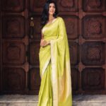 Kalyani Priyadarshan Instagram - 🥭 Photos by @rango_08 Wearing @raw_mango @kalyanjewellers_official styled by @shruthimanjari