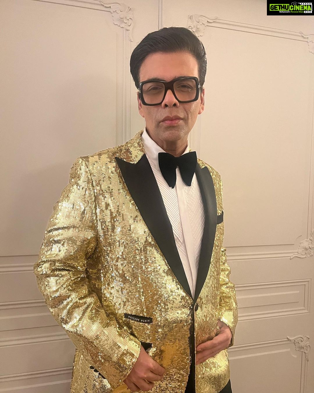 Karan Johar Instagram - Tuxedo Times! Styled by @ekalakhani 📷 @len5bm