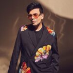 Karan Johar Instagram - Floral coral and more …. Styled by @ekalakhani in @goyalkanika 📷 @sheldon.santos