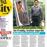 Kartik Aaryan Instagram – This is the Origin Story of #Freddy which put me under a lot of physical strain and sleepless nights , Seldom come such opportunities where we get to showcase a completely different side and Freddy is that character 🖤🐢