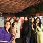 Keerthi shanthanu Instagram - One Absolute Funnn Team 🤩 Had an amazing exclusive interview with @the_real_chiyaan sir, Director @ajaygnanamuthu & these darlings @srinidhi_shetty @mirnaliniravi @meenakshigovindharajan_ 😍 #cobra team who are super thrilled about their release from August 31st in theatres😊Besttt wishes team👍 #chiyaanvikram #srinidhishetty #funchat #interview #comingup @proyuvraaj @7_screenstudio