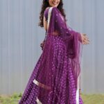 Keerthi shanthanu Instagram - 🔮 Outfit : @studio149 💜 Jewellery : @theamethyststore 🤍 📸 @teamcreators