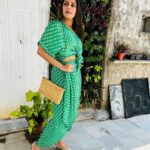 Keerthi shanthanu Instagram – 🌿

Outfit : @shilpavummiti 🍃