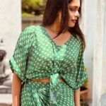 Keerthi shanthanu Instagram - 🌿 Outfit : @shilpavummiti 🍃