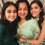 Keerthy Suresh Instagram - A beautiful night with beautiful people. ❤️