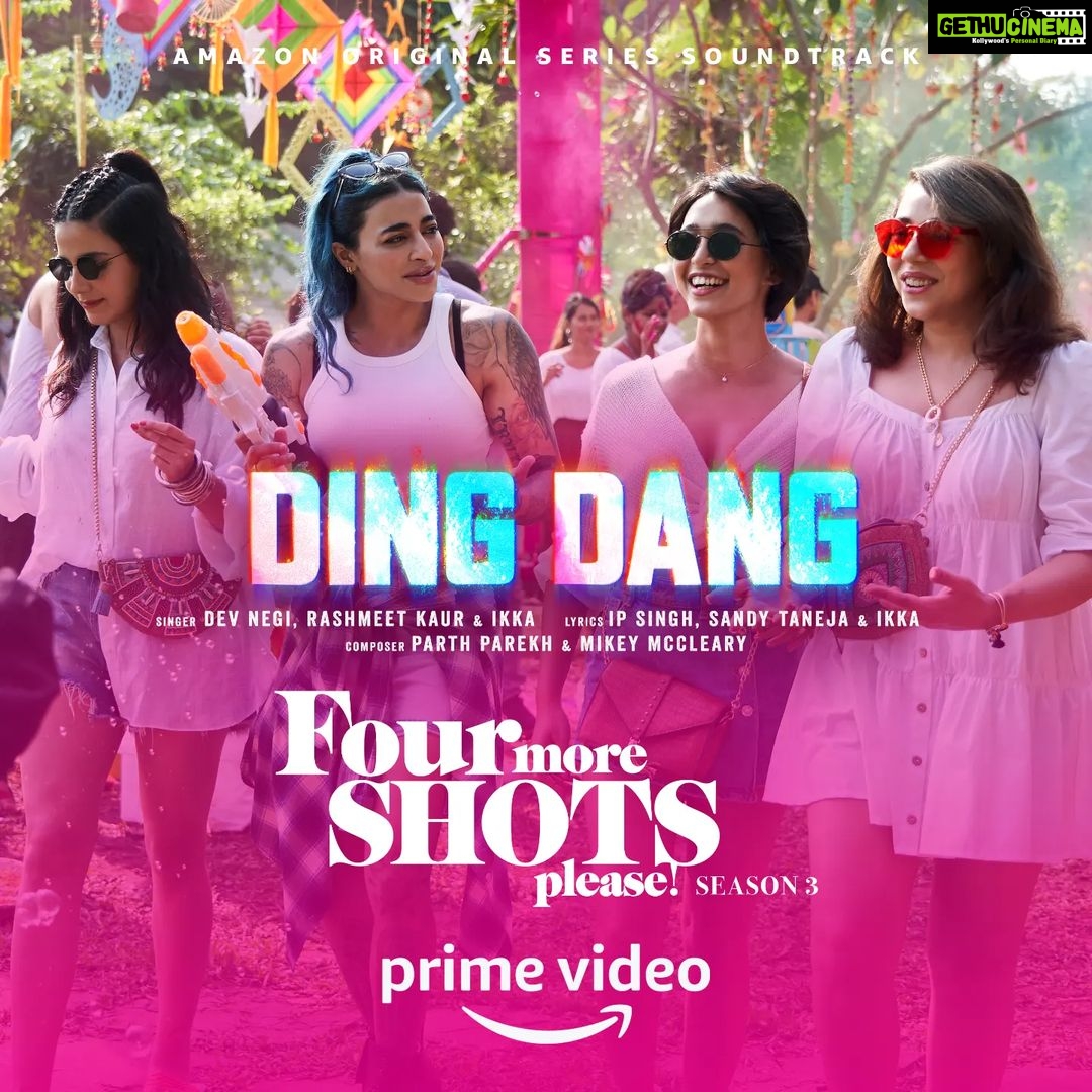 Kirti Kulhari Instagram - Holi comes twice this season 🔥 #DingDang song out now!! #FourMoreShotsPlease S3, new season out now @pritishnandy2018 @rangitapritishnandy @ishitapritishnandy @pritishnandycommunications @iamkirtikulhari @sayanigupta @banij @maanvigagroo @_prat @neilbhoopalam @parthparekh003 @mikey_mccleary @safirock @sandy.taneja @devnegilive @rashmeetkaur @ikkamusic @baymusichousemumbai @sonymusicindia @primevideoin @4moreshotspls