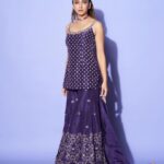 Kriti Kharbanda Instagram - Desi tadka! . . . Wearing @punitbalanaofficial Styled by the lovely @thetyagiakshay Styling team @noyonika.n @iamjaypilke Make up by my cutie @hinaldattani Hair by amAze amAze @gohar__shaikh Photography by the talented @kvinayak11