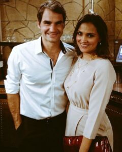Lara Dutta Instagram - For me… 🐐 forever!!!! Thank you for the memories  @rogerfederer . There will be no one like you!! ♥️