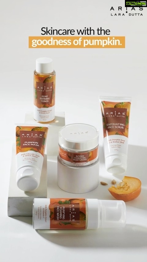 Lara Dutta Instagram - Food for skin. Fix for skin. I love everything pumpkin. Treat your skin to the goodness of this superfood with @worldofarias new pumpkin and vitamin C based skin care range that aims to help you achieve natural skin renewal. #Linkinbio #skincare #pumpkin #vitaminc #skincareforus #arias