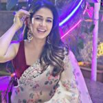 Lavanya Tripathi Instagram - Happiness is in the Air, It’s Diwali everywhere, Let’s Show Some Love and Care, And Wish Everyone out there…Happy Diwali!!! 🪔🫶🏻🔥 . . . . Thank you @aparnaareddy for this beautiful saari♥️