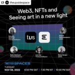 Lisa Ray Instagram – My first Twitter space discussion is tomorrow and it’s a doozy 
Can’t wait to be in conversation with @viananda of @edaohq along with @nurecas @rahul13ranjan and @natasha.jeyasingh 
……….

#Repost @theupsidespace with @use.repost
・・・
The internet has changed the way we interact with art. With the advent of web3, we can now view, create and exchange art in ways that have never been experienced before.

The Web3 space does not only provide a new level of accessibility and transparency that can benefit both artists and collectors alike but also create a space for artists to see the world not for its rules and labels but for its potential and opportunities. 

Embracing a future unwritten by curating limitless possibilities.

We are also happy to announce our collaboration with @eDaohq! 

Watch this space for more.

Join co-founder of @TheUpsideSpace, @lisaraniray in conversation with co-founder and CEO @eDAOhq and Crypto OG @viananda to learn more about web3, NFTs and how tech is leading us to see art in a new light. (Link in bio)

#tus #TheUpsideSpace #TUSspotlight #nftmarketplace #nftcommunity #artistcommunity #artecosystem #artists #creativeeconomy #web3 #web3event