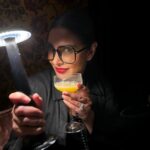Lisa Ray Instagram - A toast to playing at the frontier of art and digital prospects. Living in #Dubai seeds a feeling of endless possibilities 🙏🏼 of creating cycles and rhythms of value intertwined with play, work and personal desires. Very grateful to call the UAE home. That’s it. Cheers. @strangerandsons @iamgigiiiii @theartsclubdubai @turnblackofficial @theupsidespace 📸 @priyasranjan Edge of the Universe