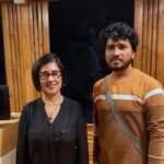 Madhushree Instagram - Had a wonderful Kannada song recording today at Space studio, music by very talented #anurag-gaddi , #film #bhavaikyabrahma #lyrics #premakavikkalyan #arrengment #praveenduthstephen recordist #akhil … #music #song #singing #film #artist #voice #love #happy #mood #instagood #instamood #instagram #instalove #instamusic #instaartist