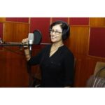 Madhushree Instagram - Hello Instagram #Fans! 💕 Happy Navratri to all! 🙏 On the occasion of #Navratri started, with the blessing of Matadi, have recorded a #song for the upcoming #film at #abstudio 🎶✨🥰🎤 . . . #musicdirector: @kishorrawat21 #lyrics : @iamdannyrana . . . #music #monday #singer #instagram #india #zeetv #colorstv #instantbollywood #bollywoodbubble #sonytv #instafan #curlytales #preranajangam #kapilsharma #newstv #newsbollywood #bollywoodsinger #bollywood #hindifilm #support #encourage #likesharecomment #filmykalakar