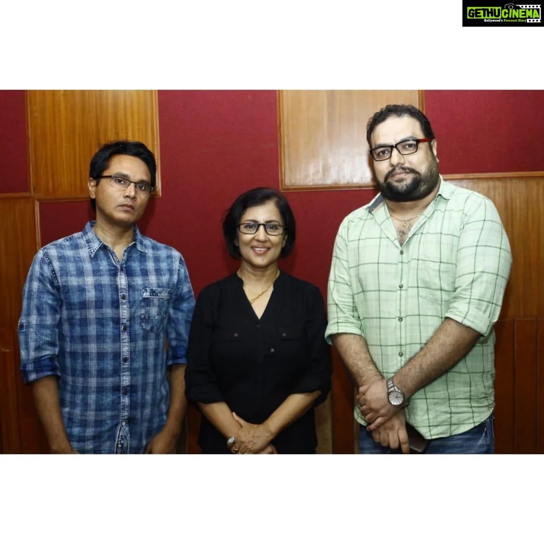 Madhushree Instagram - Hello Instagram #Fans! π Happy Navratri to all! π On the occasion of #Navratri started, with the blessing of Matadi, have recorded a #song for the upcoming #film at #abstudio πΆβ¨π₯°π€ . . . #musicdirector: @kishorrawat21 #lyrics : @iamdannyrana . . . #music #monday #singer #instagram #india #zeetv #colorstv #instantbollywood #bollywoodbubble #sonytv #instafan #curlytales #preranajangam #kapilsharma #newstv #newsbollywood #bollywoodsinger #bollywood #hindifilm #support #encourage #likesharecomment #filmykalakar