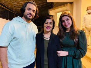 Madhushree Instagram - I sung a #beautiful #romantic song for #sonarikabhadoria #ashishsharma . It was very nice to meeting them in preview of #hindutva🚩 #parvati of #mahadev serial #ram of #siakeram