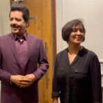 Madhushree Instagram - Bounced with Udit ji and instantly performed this . #kisna #uditnarayan #subhashghai #vivekoberoi #arrahman #javedakhter