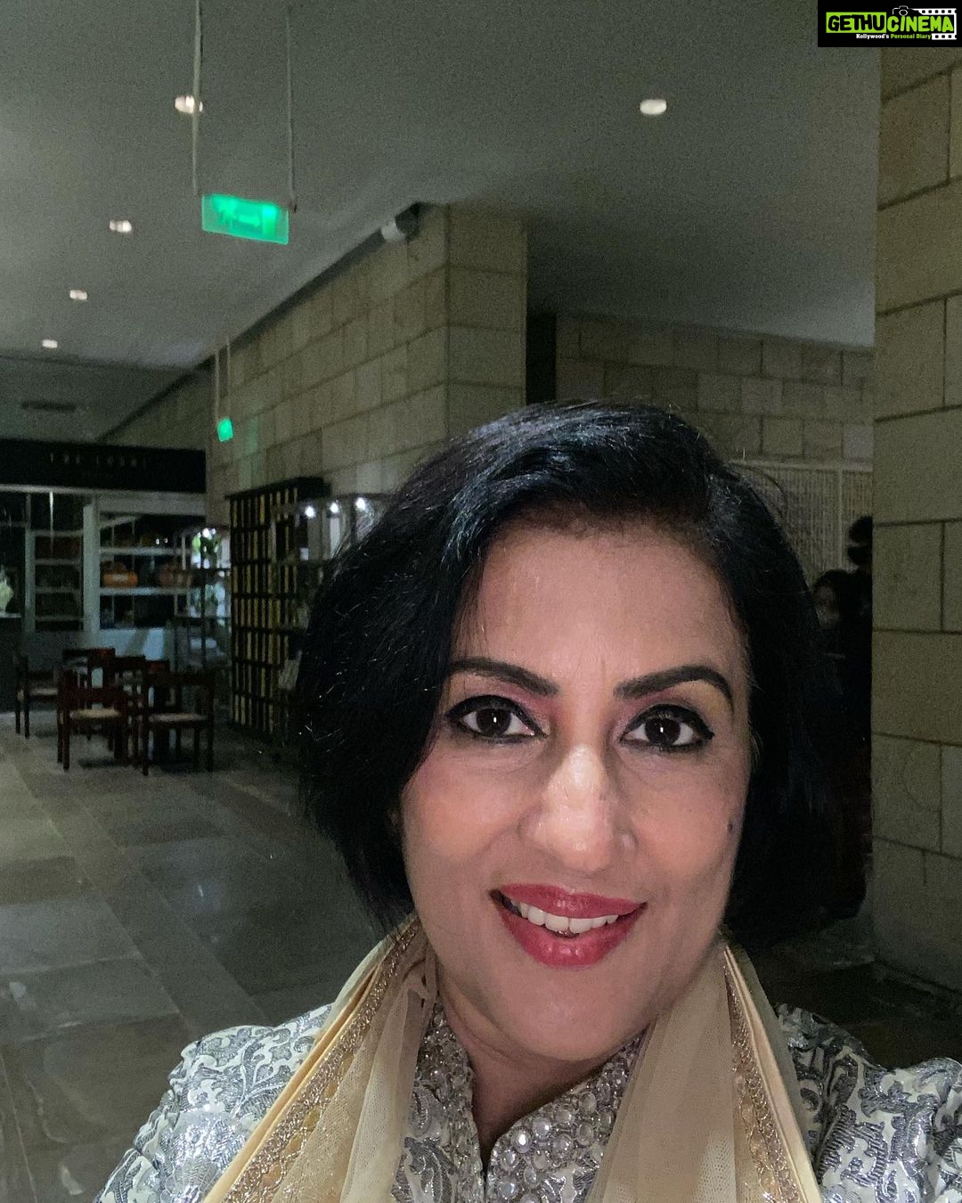Madhushree Instagram - Enjoying #marraige #ceremony of #babita ji and #bhupenderyadav ji #lodhihotel #delhi