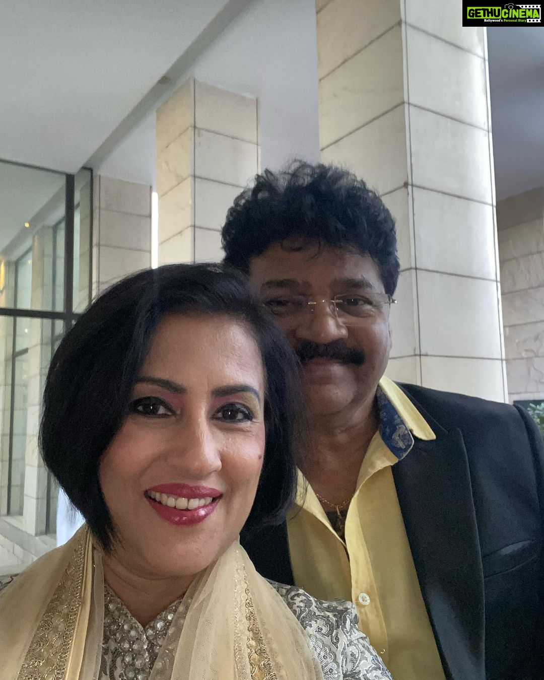 Madhushree Instagram - Enjoying #marraige #ceremony of #babita ji and #bhupenderyadav ji #lodhihotel #delhi