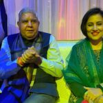Madhushree Instagram - Attended #marriage party #bhupenderyadav ji #vasundhararaje ji #jagdeepdhankar ji #bjp