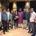 Madhushree Instagram - Recorded a #romantic #duet with #irfan #GaneshProduction Film “#AMMEEJI” #Producer : #maddhusakksena #Director: #Chintoo Maheshwari Music: #dheerajsen Lyrics: Sardeep singh Singer: Irfan & MadhuShree #krishnastudio #amirrecordist