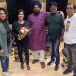 Madhushree Instagram - Recorded a #romantic #duet with #irfan #GaneshProduction Film “#AMMEEJI” #Producer : #maddhusakksena #Director: #Chintoo Maheshwari Music: #dheerajsen Lyrics: Sardeep singh Singer: Irfan & MadhuShree #krishnastudio #amirrecordist