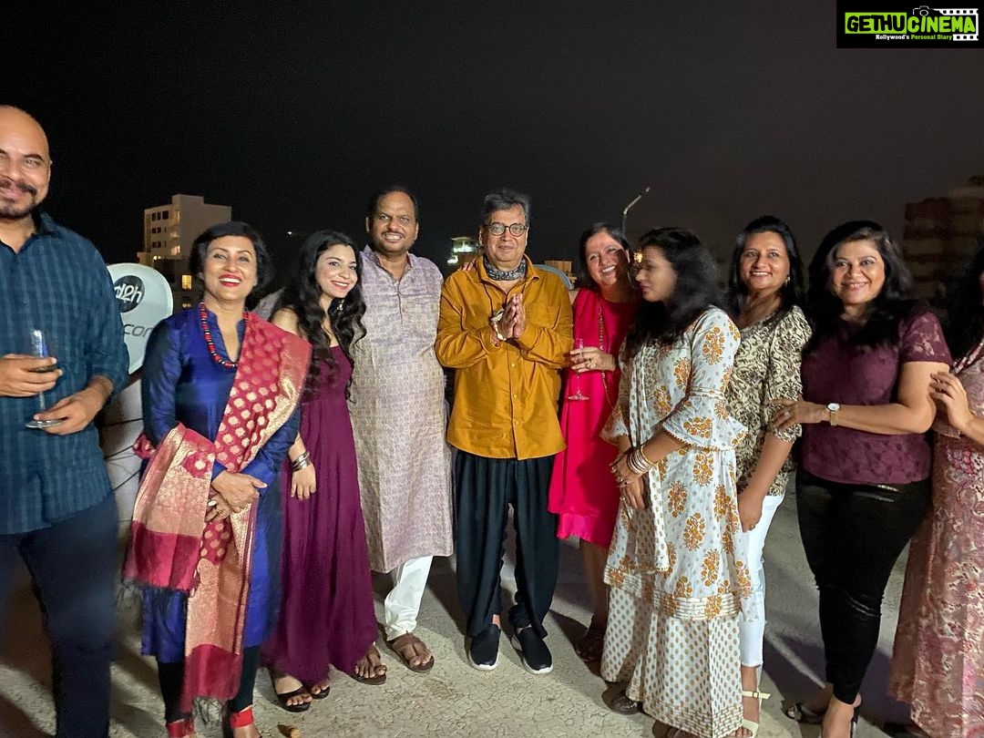 Madhushree Instagram - #birthday #celebration #artirazdan #karanrazdan #subhashghai #harshitsaxsena
