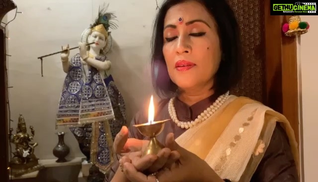 Madhushree Instagram - #happydiwali to you Snd your family #shubhdeepawali #diwali