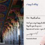 Madhushree Instagram - Thank you so much #PMNarendraModi ji for remembering my #Special day . #birthdaywishes from #PM #narendramodi ji #honourableprimeminister