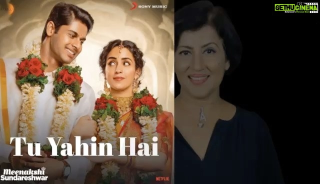 Madhushree Instagram - Very excited about my hindi film song “ #tuyahinhai“ of” #meenakshisundareshwar. #SanyaMalhotra #jastinprabhakar #Dharmatic #karanjohar #abhimanyudassani #rajshekhar #netflix