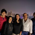 Madhushree Instagram – #Beautiful #scenario #pleasantweather #diner  #tears dinner #lovelypersonalitis. #KaranRazdan #artirazdan #agastanand #mukeshtyagi #ada #rajeshpandey