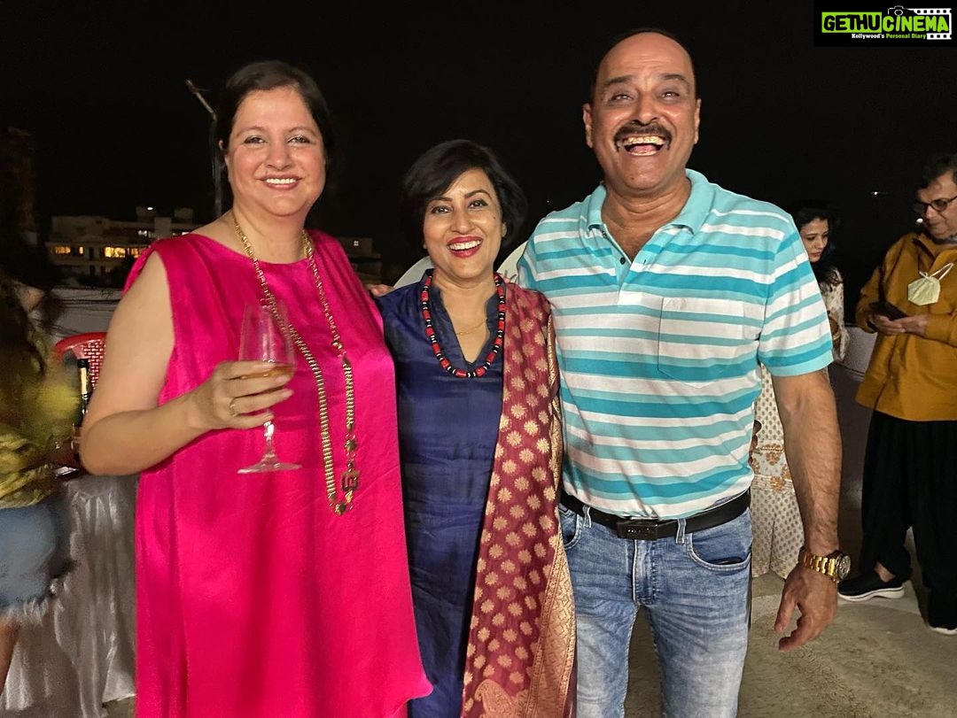Madhushree Instagram - #birthday #celebration #artirazdan #karanrazdan #subhashghai #harshitsaxsena