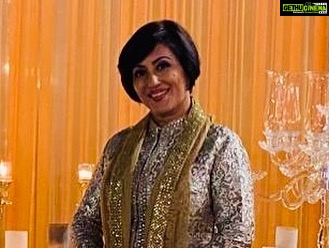 Madhushree Instagram - #PreDiwali #Celebrationz #embassy met #MeenakshiLekhi ji the #ministerofexternalaffairs and #culture Govt of india . #vijaychauthaiwale