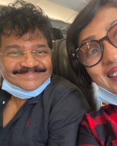 Madhushree Instagram - Slowly slowly life is moving .. traveling to delhi