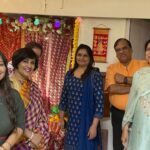 Madhushree Instagram - #mahasaptami #navratri2021 #karanrazdan #artirazdan #shwetaraj #robbybadal #kamalmukutji and oters