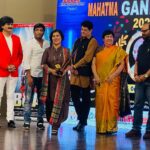 Madhushree Instagram - Honoured to got #mahatmagandhi #awards thanks to #kcf #krishnachauhan . #anumalik #gajendrachauhan #bhartibjp #sunilpal #ehsaankureshi #arunbakshi