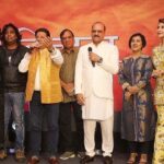 Madhushree Instagram – #hindutva  #film music launch #satishkaushik #rameshturani  #karanrazdan  #anupjalota #aashieshsharrma  #sonarikabhadoria  #ankitraaj #ravishankar  #shweta  #zeemusic