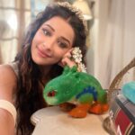 Madhuurima Instagram - Me and my cutie Mandy 😍😍😍😍😍 #pet #petlovers #pet #pishachini @colorstv @voot