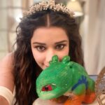 Madhuurima Instagram - Me and my cutie Mandy 😍😍😍😍😍 #pet #petlovers #pet #pishachini @colorstv @voot