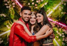 Malti Chahar Instagram - Ab ladki hui humari….Wish you guys a very happy married life🧿 @deepak_chahar9 please take care of your back during your honeymoon..we have World Cup ahead 😜 #family #brother #marriage #siblings