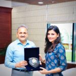 Malti Chahar Instagram – It was an honour to meet UP DGP D.S. Chauhan..what an amazing personality!!