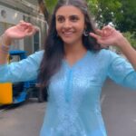 Malti Chahar Instagram - Me enjoying after stealing my DOP’s ride and scaring my director @vinayakv_ 😁 #fun #onset #walkingtalkingstrawberryicecream #tamil #tamilcinema Pondicherry - பாண்டிச்சேரி