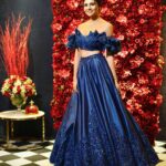 Malti Chahar Instagram – From Deepak’s reception 🧿
Outfit- @sulakshanamonga 
Make up- @pratishthaarora 
Photography- @cineloveproductions 
Wedding planner- @mansaweddings 

#blue #red