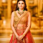 Malti Chahar Instagram - Ethnic ❤️ Outfit- @sulakshanamonga Make up- @pratishthaarora Photography- @cineloveproductions #ethnicwear #indianwedding