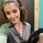 Malvika Sharma Instagram – Dubbing for something special 🎙🎧✌🏻